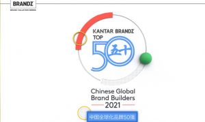 中国品牌全球化50强